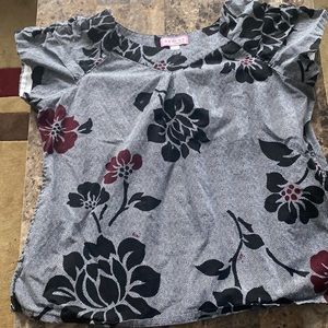 Koi XL scrub top
